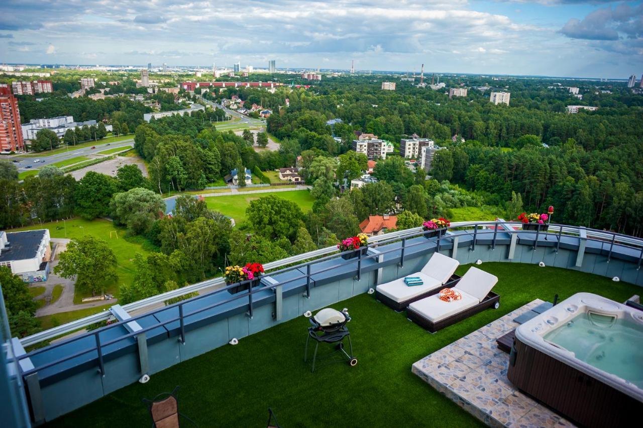 Skyhouse Riga Amazing Penthouse And Spa Екстер'єр фото