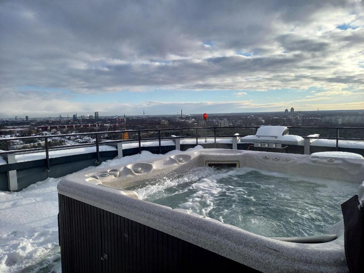Skyhouse Riga Amazing Penthouse And Spa Екстер'єр фото